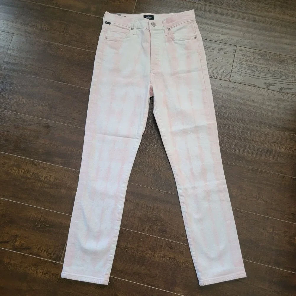 Citizens of Humanity Olivia Jeans Womens 25 Crop High Rise Slim Casual